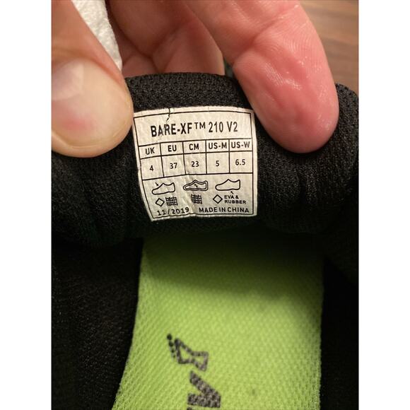 Inov-8 Bare-XF 210 V2 Men's Size US 5 Black Gum barefoot training running Inov8 - Picture 6 of 7